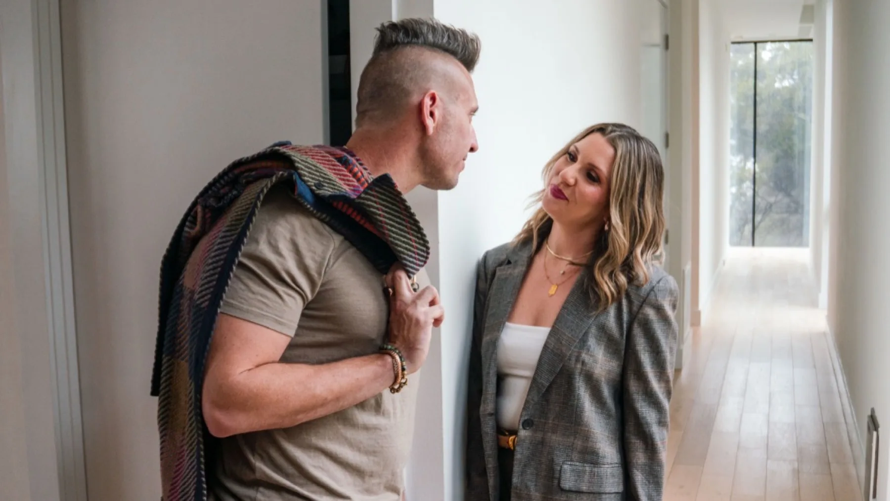 Joshua and Rachel in conversation
